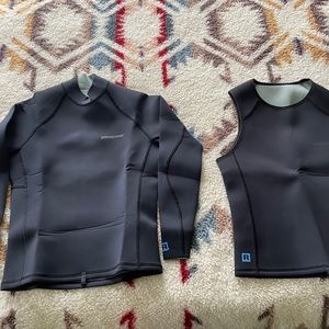 Patagonia R1 Wetsuit Long-sleeve Top and Vest - Men's Medium